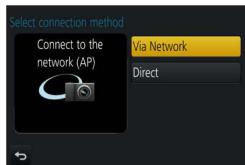 PANASONIC LUMIX DC-TZ90 - Changing the connection method - 1