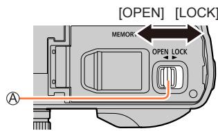 PANASONIC LUMIX DC-TZ90 - Inserting and removing the card (optional) - 1
