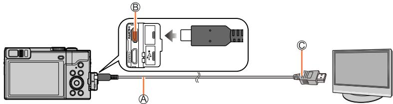 PANASONIC LUMIX DC-TZ90 - Connect camera to TV - 1
