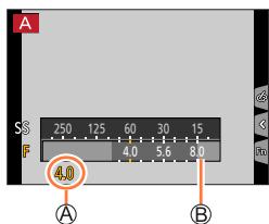 PANASONIC LUMIX DC-TZ90 - Rotate the control dial to set the aperture value - 1