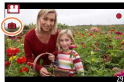 PANASONIC LUMIX DC-TZ90 - Press the shutter button fully during the motion picture recording - 1