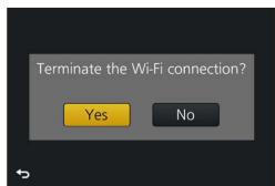 PANASONIC LUMIX DC-TZ90 - Closing the connection - 2