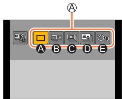 PANASONIC LUMIX DC-TZ90 - Press  to select the drive mode and press [MENU/SET] - 1