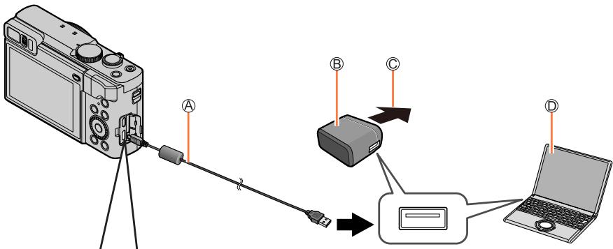PANASONIC LUMIX DC-TZ90 - Charging the battery - 1