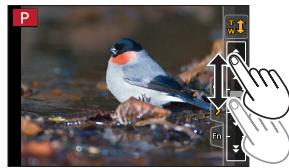 PANASONIC LUMIX DC-TZ90 - Perform zoom operations by dragging the slide bar - 1