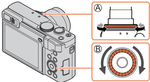 PANASONIC LUMIX DC-TZ90 - Control ring / Control dial - 1