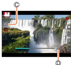 PANASONIC LUMIX DC-TZ90 - Press the motion picture button (or shutter button) to start recording - 2