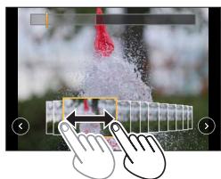 PANASONIC LUMIX DC-TZ90 - Drag to select the frame you want to save as a picture - 3