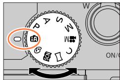 PANASONIC LUMIX DC-TZ90 - Set mode dial to [iA] - 1