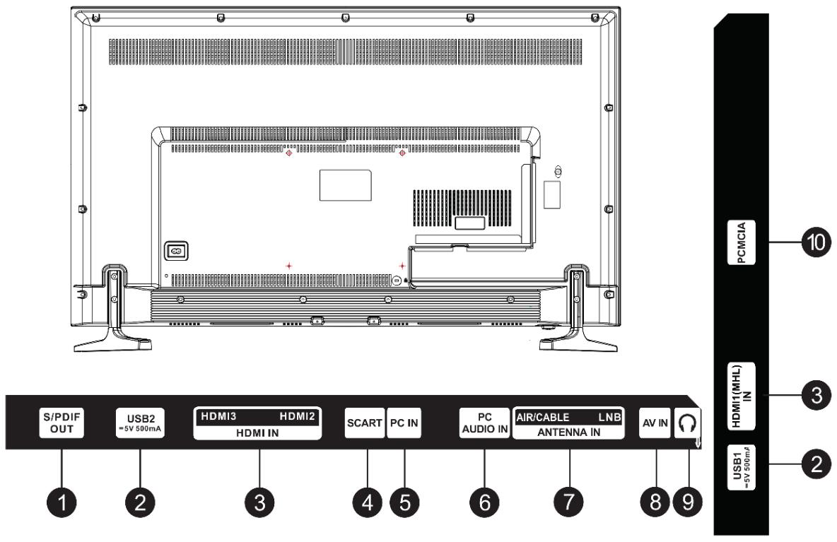 PROLINE L4930FHD - Connecteurs - 1