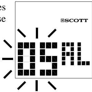 SCOTT XK30 - Réglage de l'alarme et de la durée de répétition d'alarme - 2
