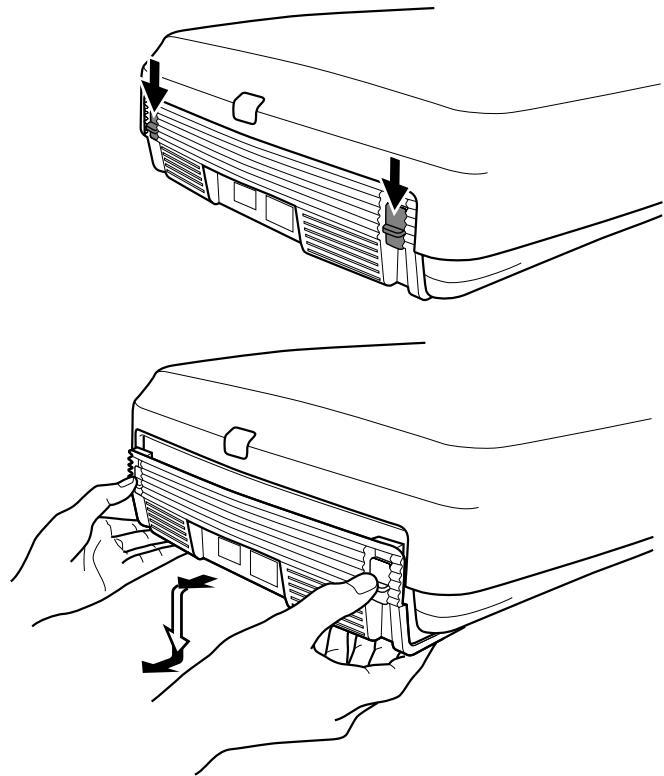 YAMAHA DPX-1 - Nettoyage du filtré - 1