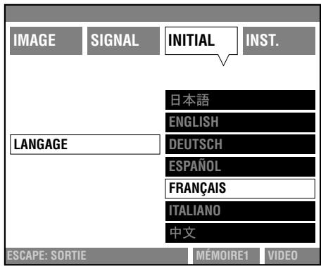 YAMAHA DPX-1 - Appuyez sur la touche SELECT ou + pour ouvrir le sous-menu. - 3