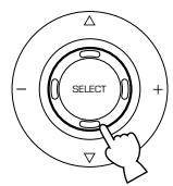 YAMAHA DPX-1 - Appuyez sur la touche  pour acceder à la hierarchie des options de menu. - 1