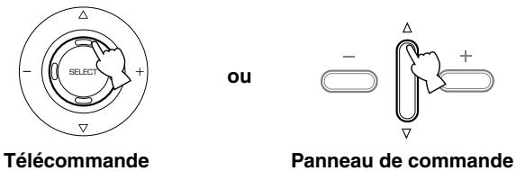 YAMAHA DPX-1 - Appuyez sur la touche  pour acceder à “FENÉTRE DÉPLACEMENT MENU”. - 1