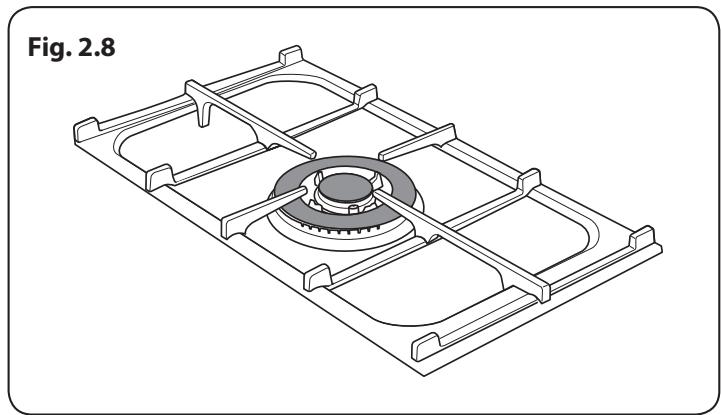 FALCON ELA110DFOG-EU - Brûleurs de table de cuisson - 5
