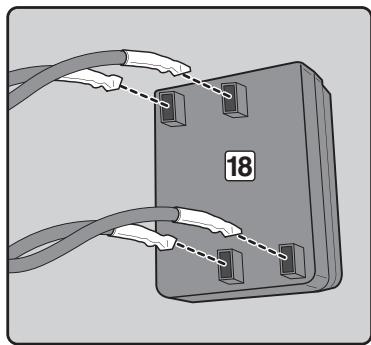 WEBER GENESIS E310 GREY - Attention : tous les fils doivent être correctement passés à travers les clips. - 11