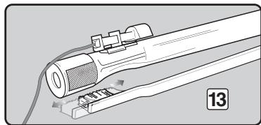 WEBER GENESIS E310 GREY - Attention : tous les fils doivent être correctement passés à travers les clips. - 6