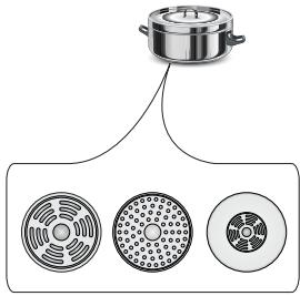 THOMSON TIMP62.3WH - Caractéristique des récipients. - 1