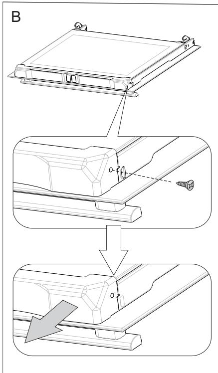 THOMSON TIMP62.3WH - Démontage de la vitre intérieure - 1