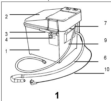 CARAD MB 30 AT - Raccordement d'eau - 1