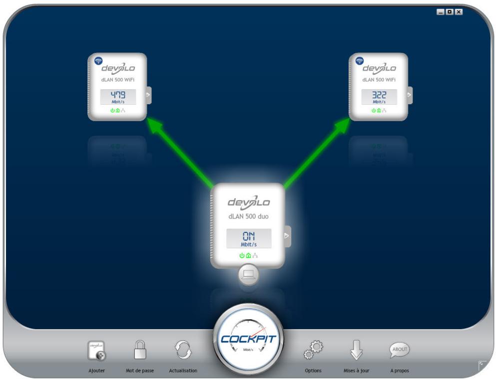 DEVOLO DLAN 1200+ PWL BCC - Logiciel devolo cockpit - 1