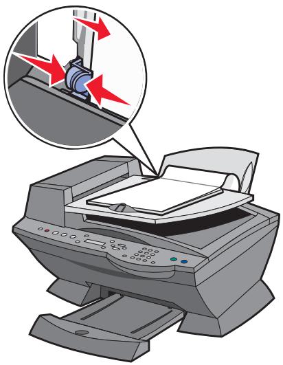 LEXMARK X6100 - Chargement du papier dans le support papier - 2