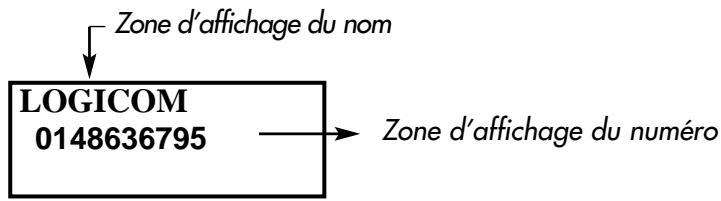LOGICOM GALYA 1500 - 3-2 Écran d'affichage en mode consultation - 1