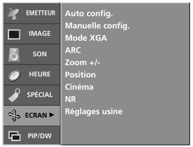 LG-GOLDSTAR 37LP1R - Position de l'écran - 1
