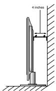 LG-GOLDSTAR 37LP1R - Installation du socle - 3