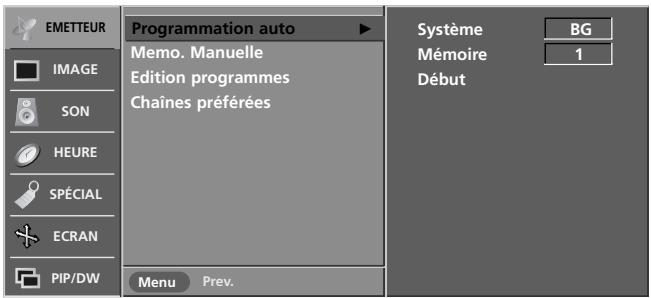 LG-GOLDSTAR 37LP1R - Programmation automatique - 2
