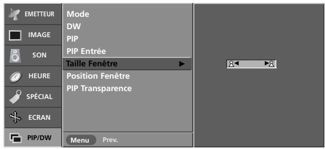 LG-GOLDSTAR 37LP1R - Taille/position fenêtre - 1