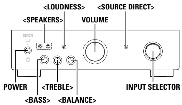 DENON PMA-510AE - REMARQUE: - 1