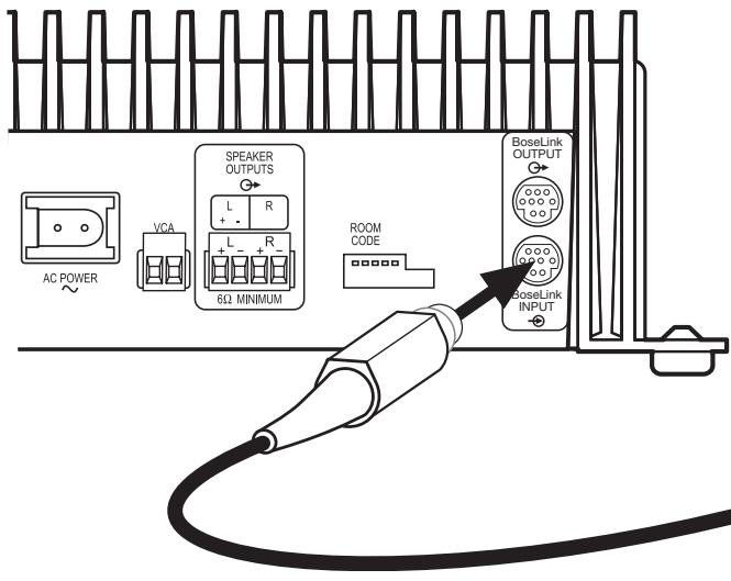 BOSER SA-3 NOIR - Installation avec le media center AV-18/38/48 - 2