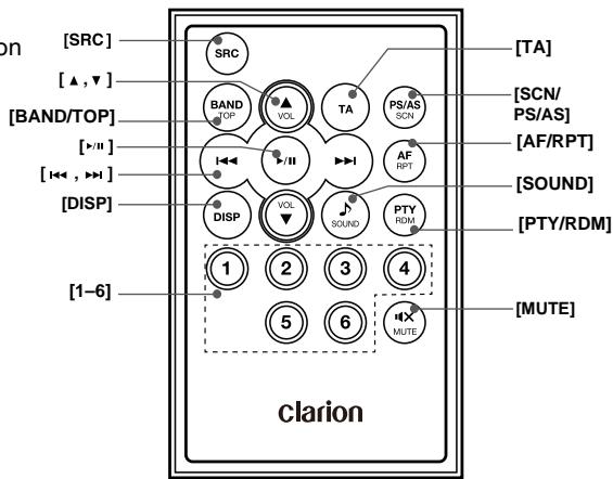 CLARION FZ501E - Touche [AF/RPT] - 1