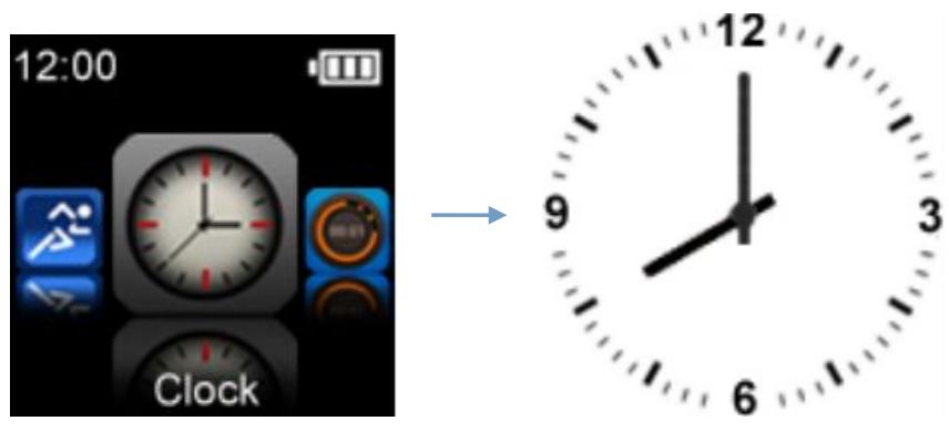 MPMAN WATCH ME 4GO - Mode horloge - 1