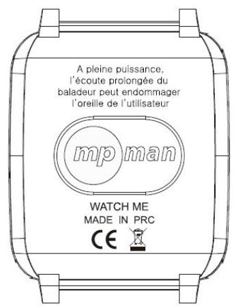 MPMAN WATCH ME 4GO - Fonction des touches : - 2