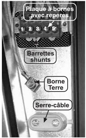 CANDY PVD 640/1C NOIR - Raccordement aux BORNES de la PLAQUE - 1