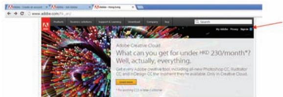 1T WORKS EL 601 - Configurer leur identifiant adobe - 1