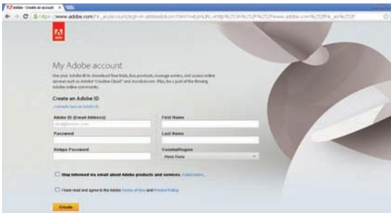 1T WORKS EL 601 - Configurer leur identifiant adobe - 3