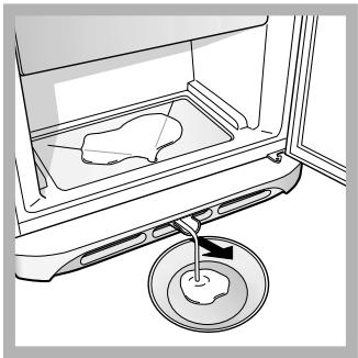 ARISTON MBL 1922 CV - Dégivrage du compartiment réfrigérateur - 1