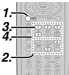 MARANTZ SR4400 - Verification du code - 2
