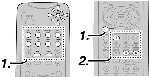 MARANTZ SR4400 - Réinitialisation de tous les CODES - 1