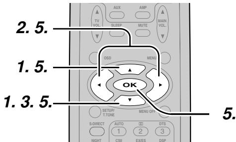 MARANTZ SR4400 - Niveau des enceintes - 1