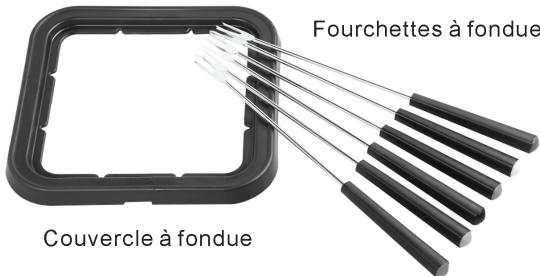PROLINE DFS 12cobI - Utilisation de votre friteuse pour la fondue - 1