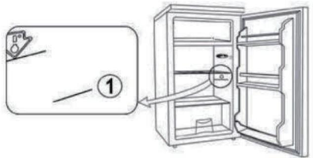 THOMSON THSBS100BLIX - DE TEMPERATUURINDICATOR INSTALLEREN - 1