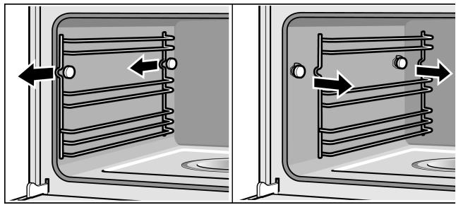 NEFF C47D22NOINOX - Décrocher et accrocher la porte de l'appareil - 3