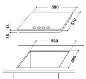 INDESIT THP642iX - Les casseroles sont instables. - 2