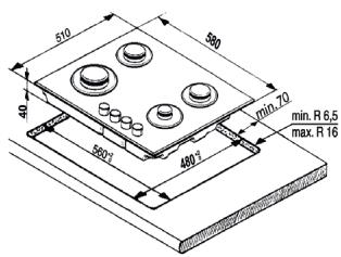 INDESIT THP642iX - Encastrement - 1