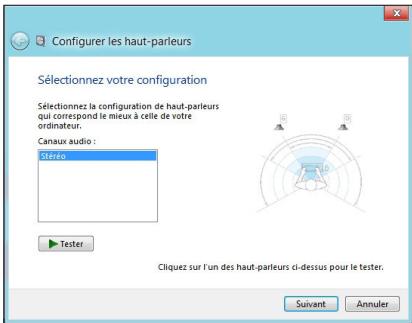 ASUS ET2232IUK-BCO01Q - Sélectionnez Stereó et cliquez sur Suivant. - 1